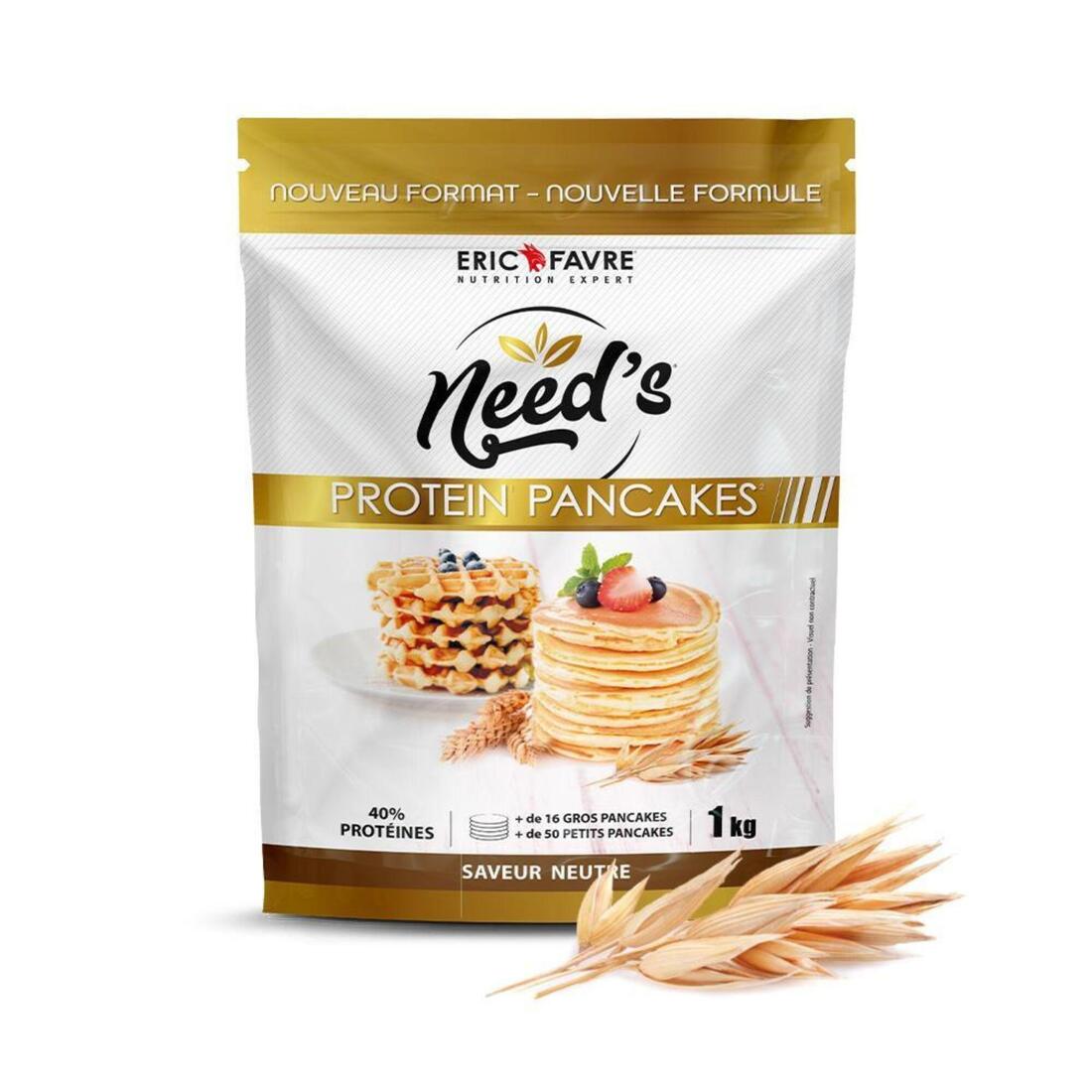 REU - NEED'S PANCAKE PROTEIN 1 KG NEUTRE