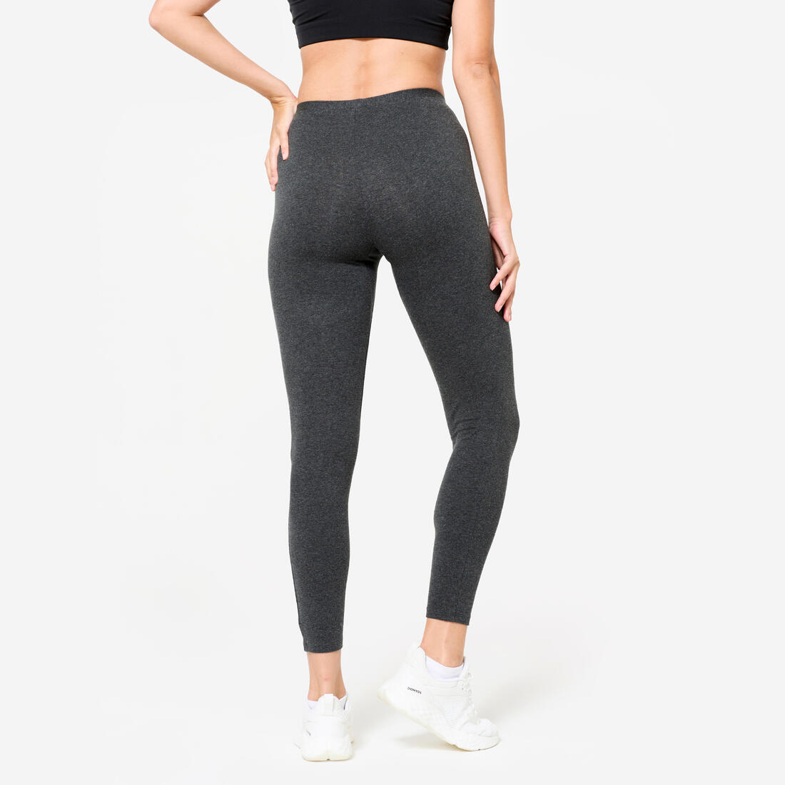 Legging de sport classique en coton et extensible femme
