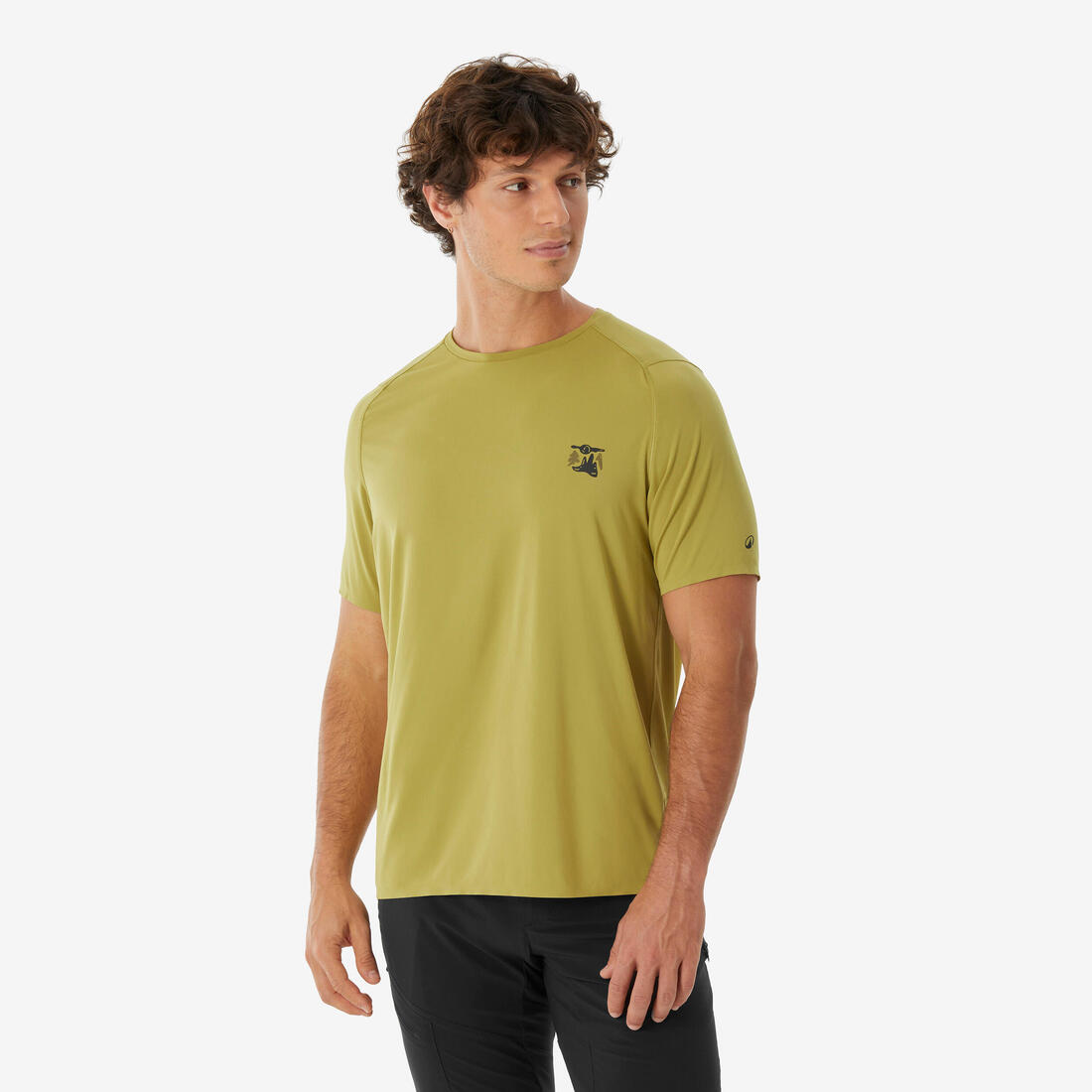 T-shirt de randonnée manches courtes - MH500 - homme