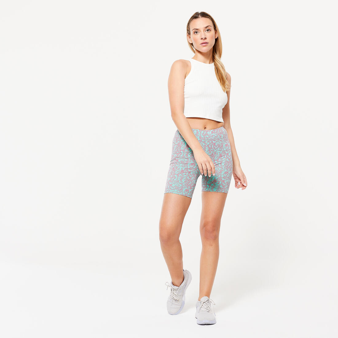 Short cycliste fitness femme