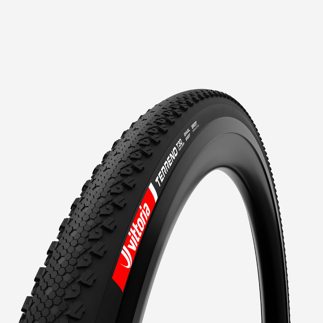 Pneu gravel tringle souple - Vittoria Terreno T30 700x38 noir