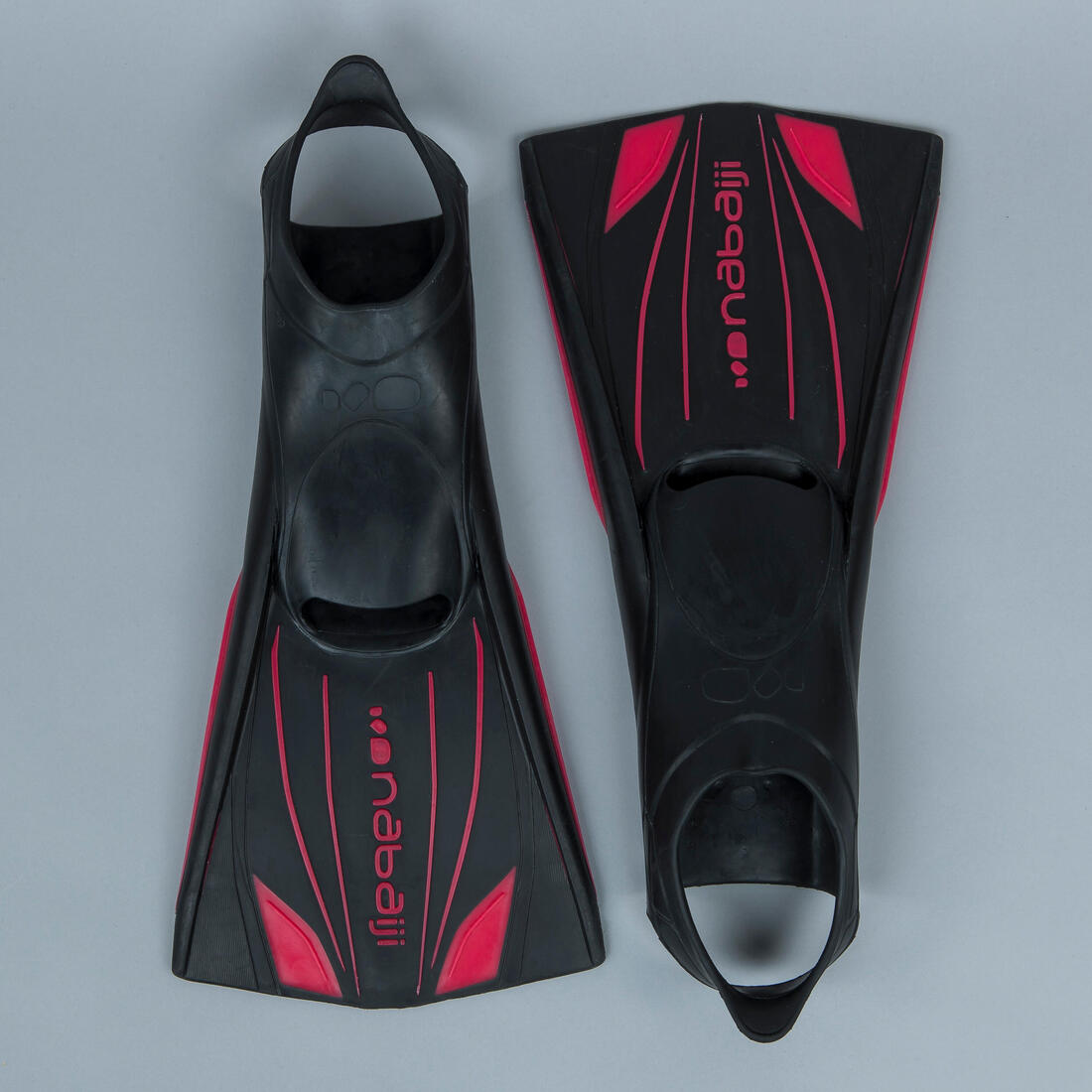 Palmes de natation - Topfin noir rouge