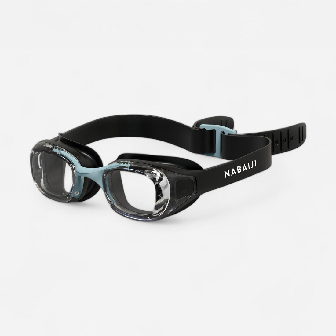 Lunettes de Natation Correctrices XBASE - Verres Clairs - Taille Unique - Noir