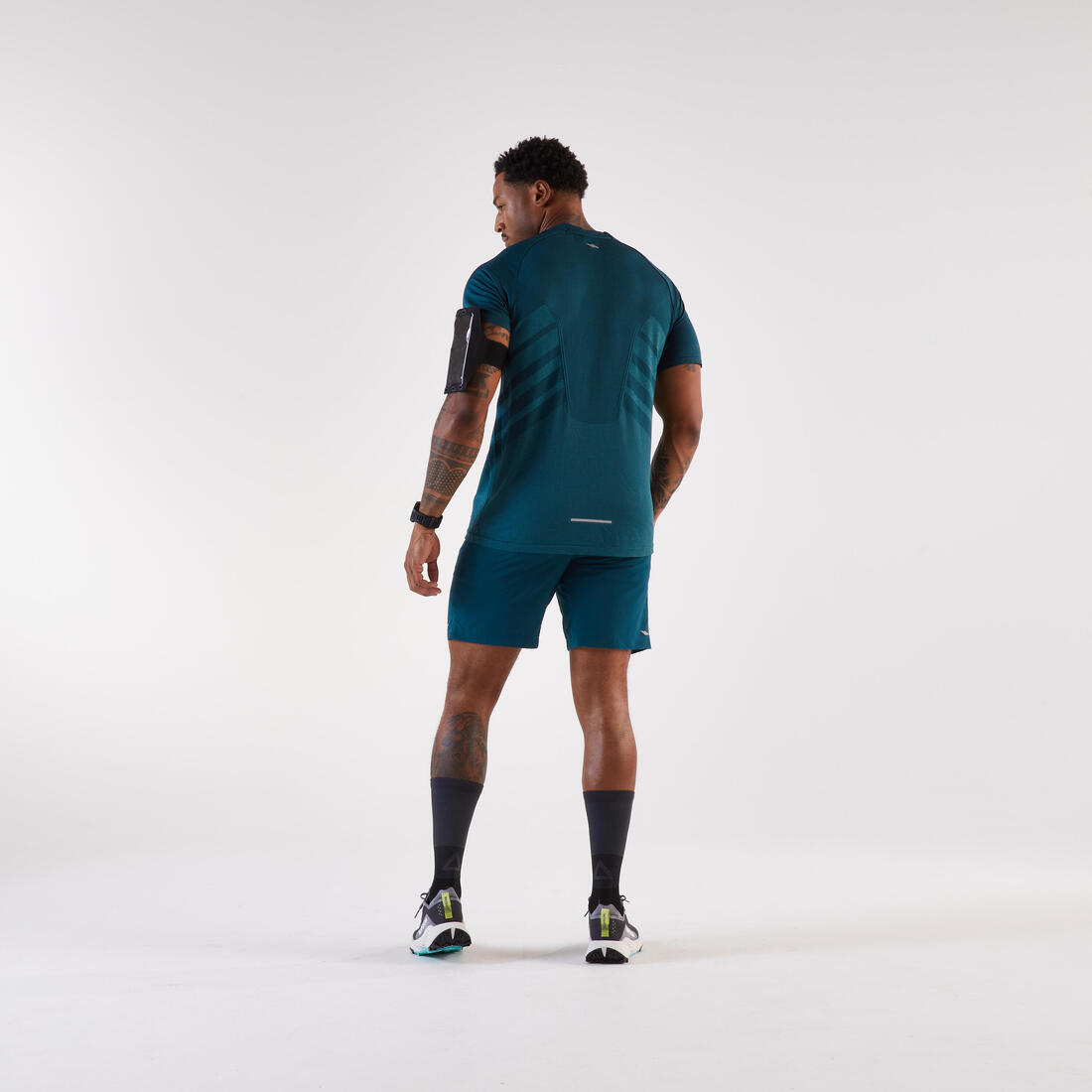 Short de running homme - kiprun run 500 dry