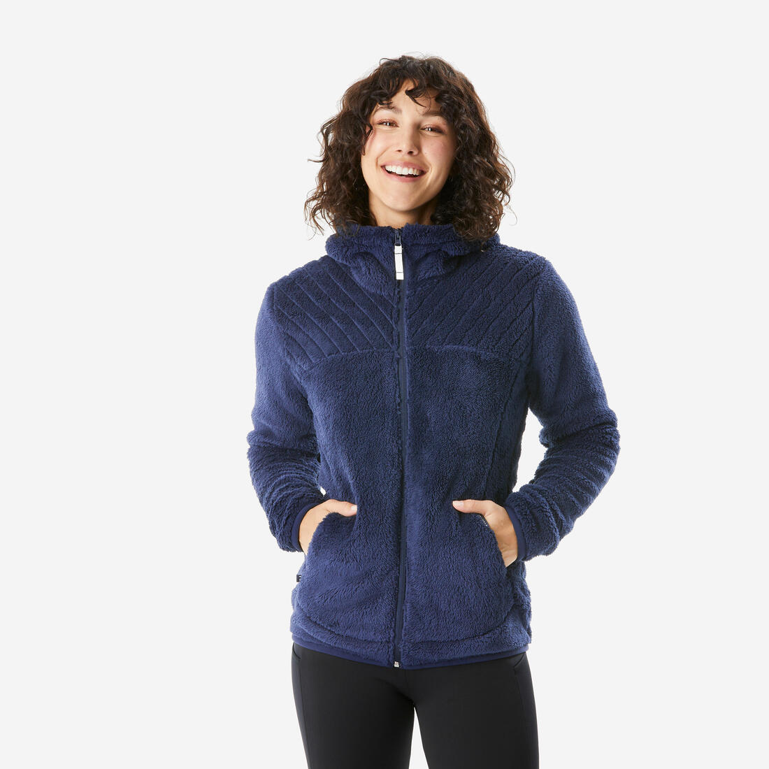 Polaire de randonnée chaude femme, NH500