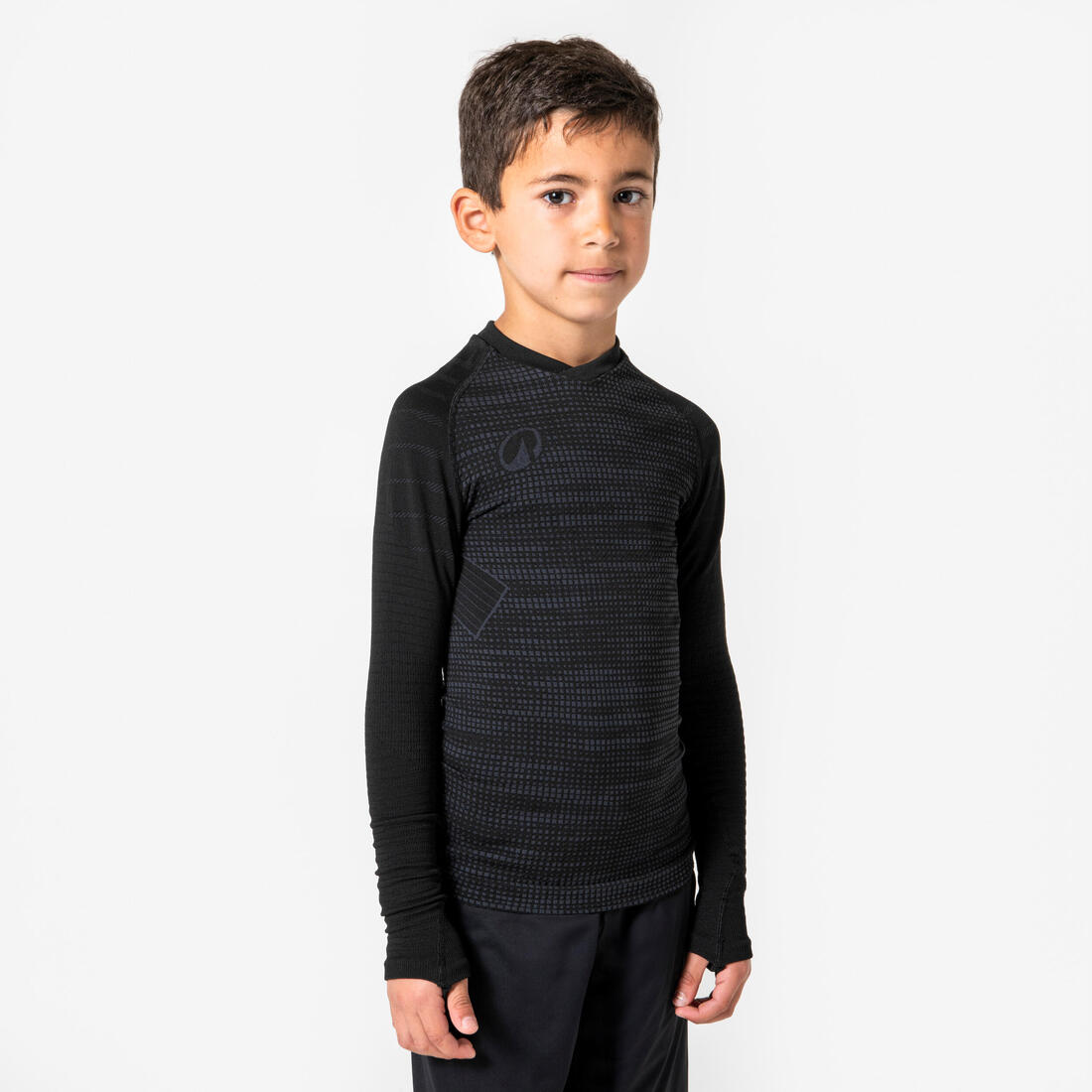 Sous-vetement thermique haut manches longues  enfant keepdry 500