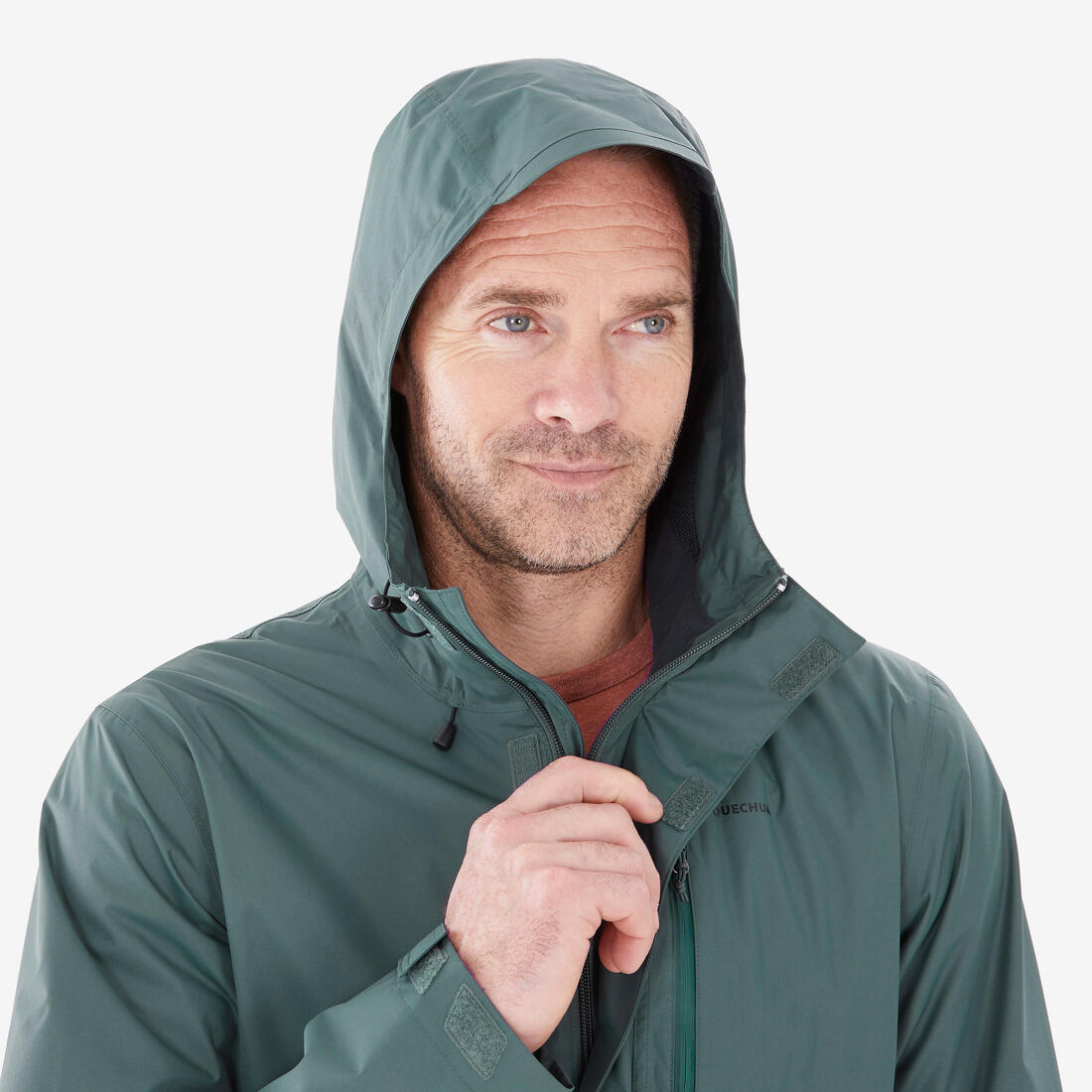 Veste de randonnée imperméable homme, NH500