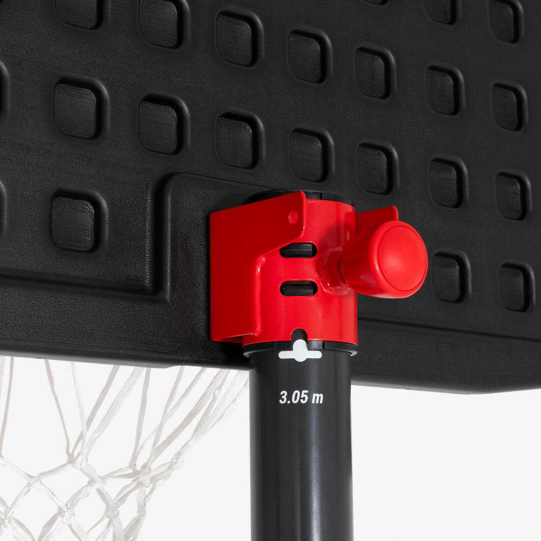 Panier de basket sur pied réglable de 2,20m à 3,05m - B100 Easy Noir
