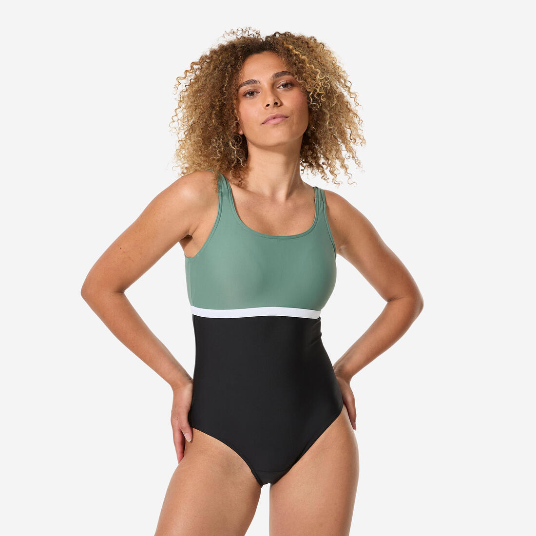 Maillot de bain 1 pièce natation femme, Heva li