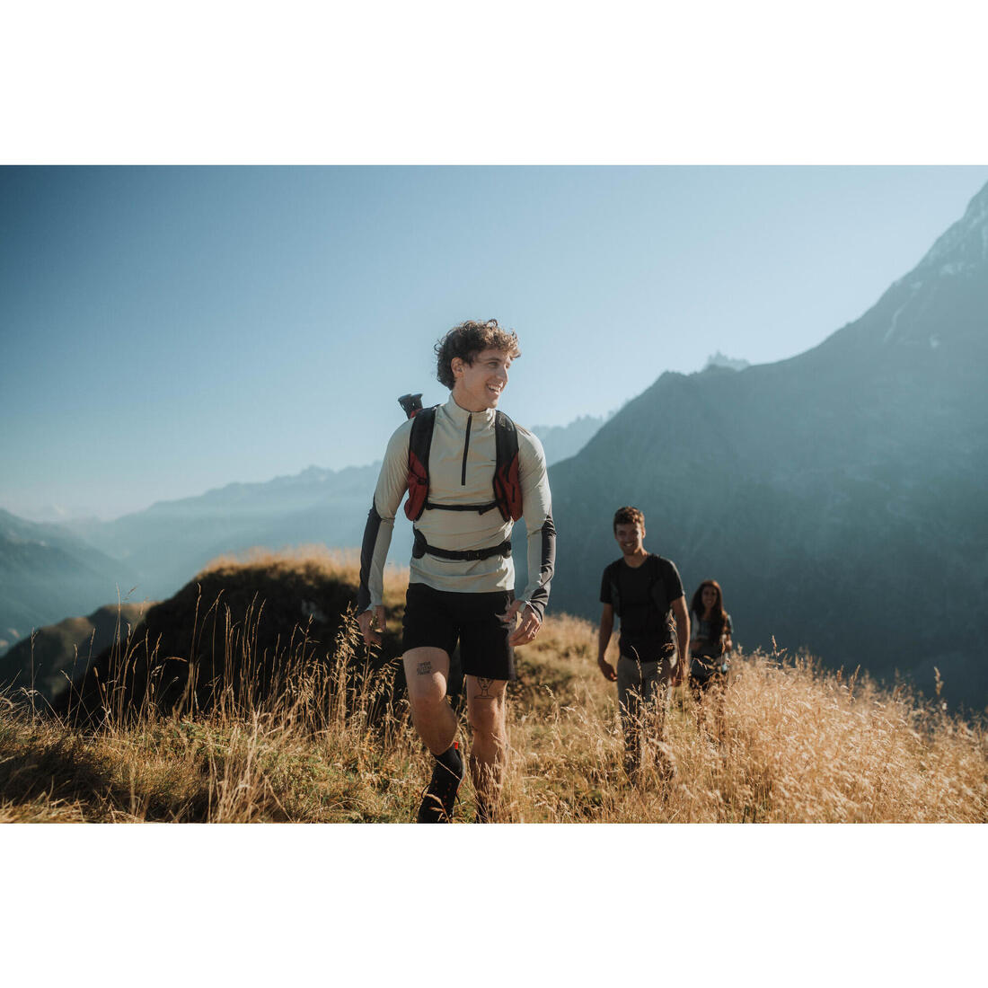 Short court de montagne - mh500 - homme