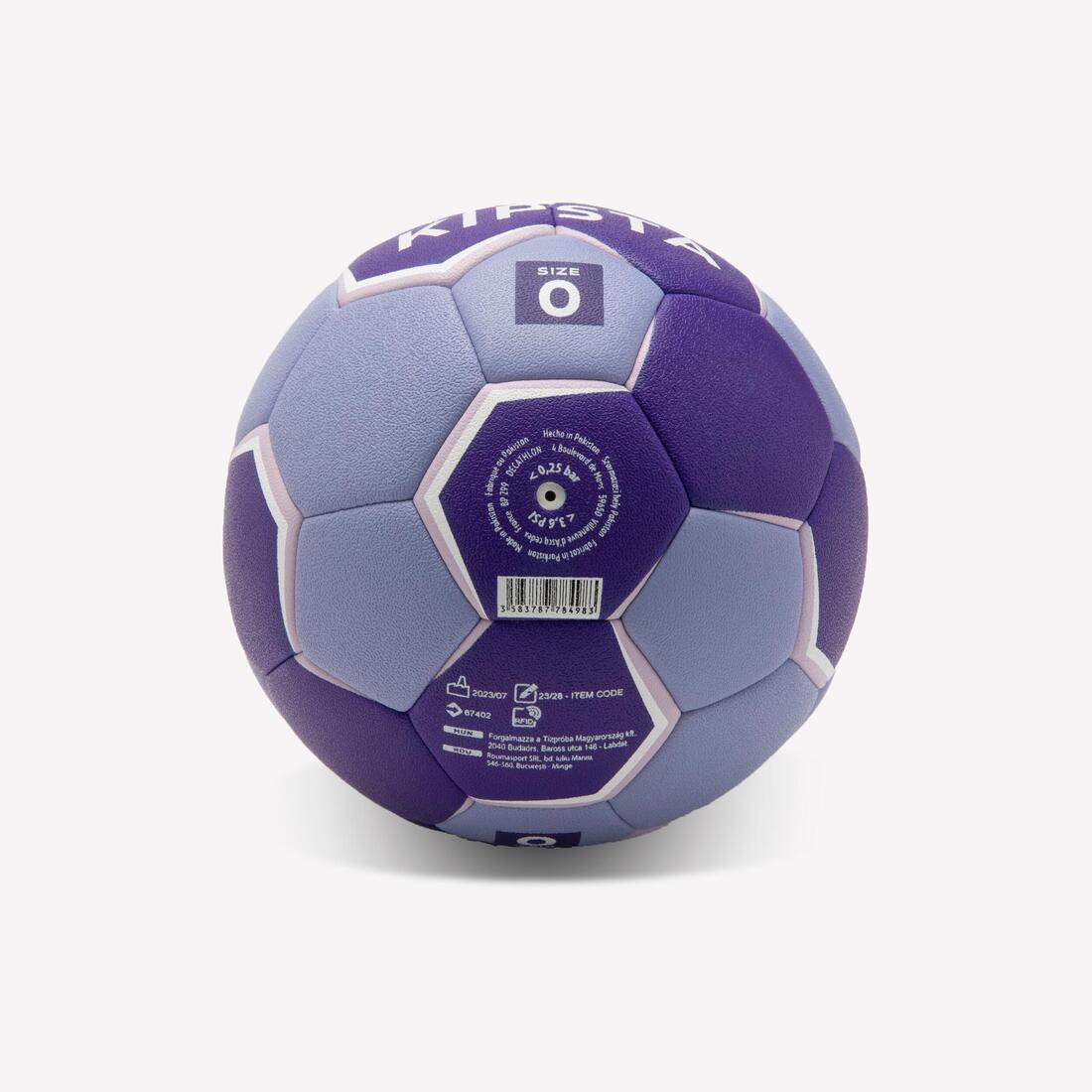 Ballon de handball taille 0 - hb100 light violet