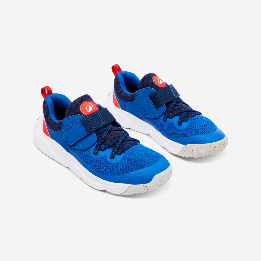 Chaussures de sport à scratch légères enfant, Playful Fast noir et