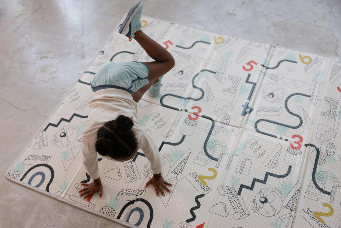 Tapis d'éveil pliable et réversible Baby Gym