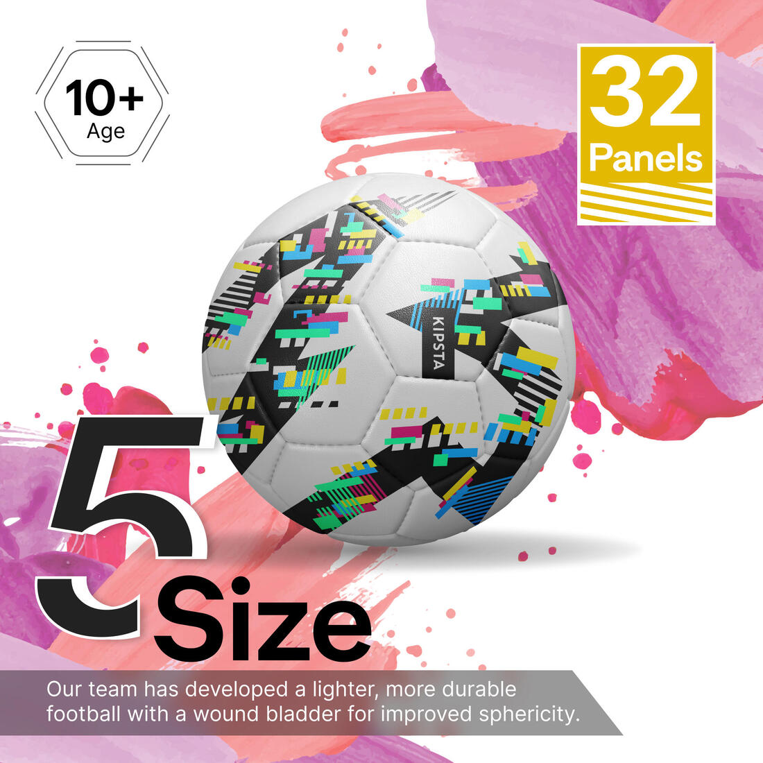 Ballon de football Light LEARNING BALL TAILLE 5