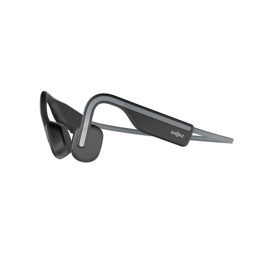 ECOUTEUR OPENMOVE SHOKZ GRIS A CONDUCTION OSSEUSE