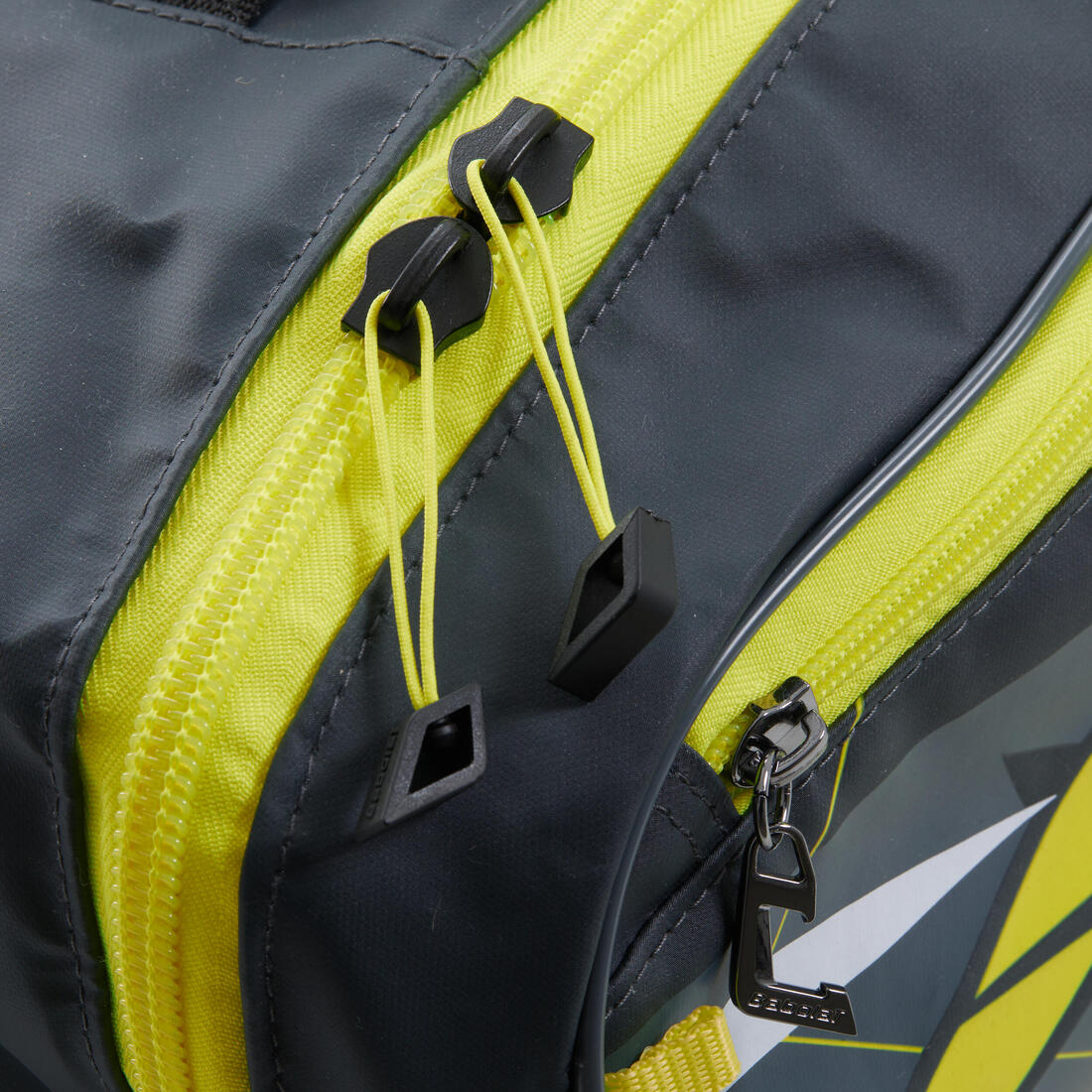 SAC DE TENNIS THERMOBAG - BABOLAT RH12 PURE AERO 12 RAQUETTES GRIS JAUNE