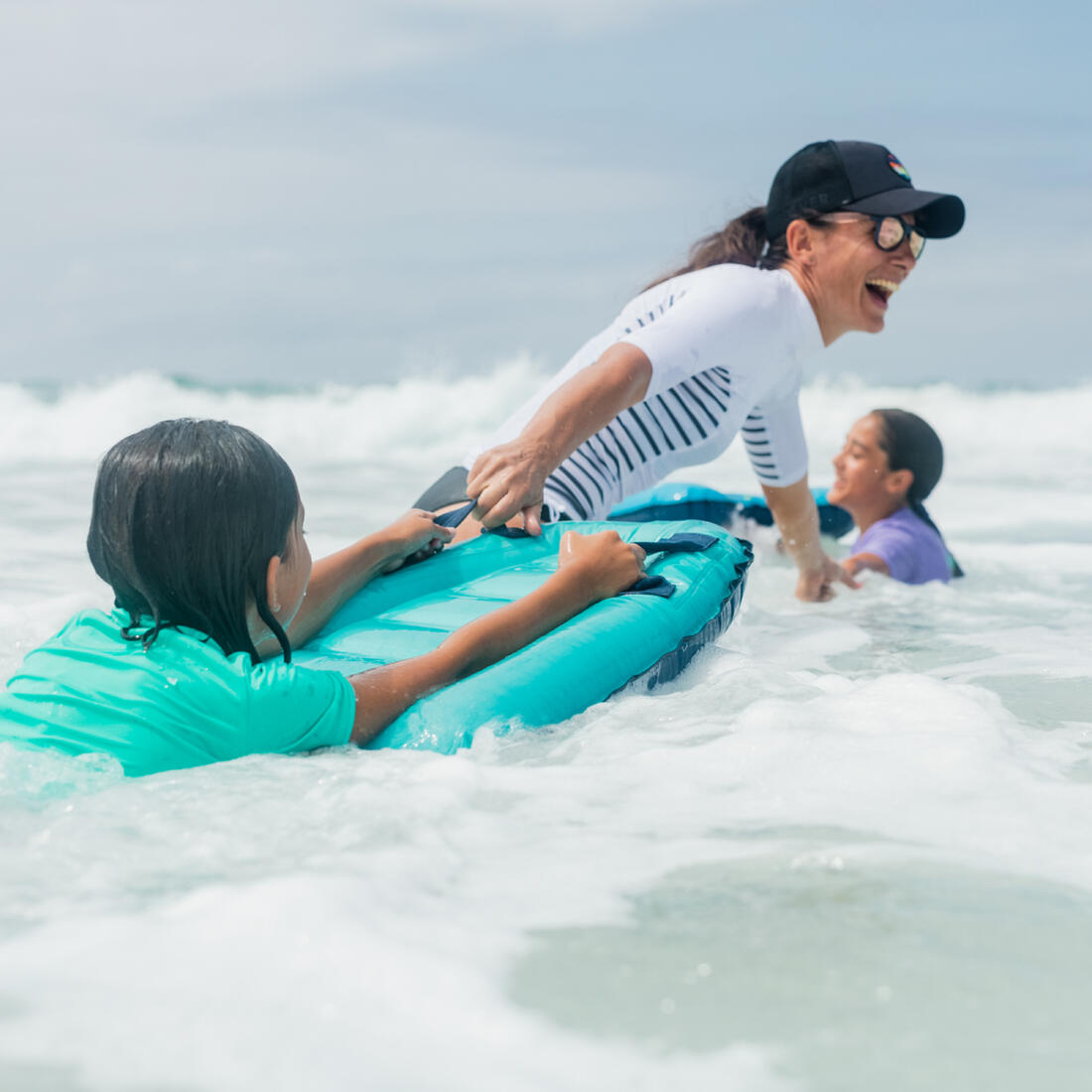 Bodyboard découverte gonflable enfant 4 ans-8 ans (15-25Kg)