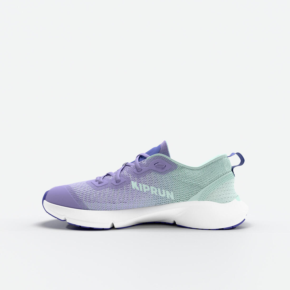 Chaussures de running drop 0 Enfant - KIPRUN KN500 vertes jaunes noires