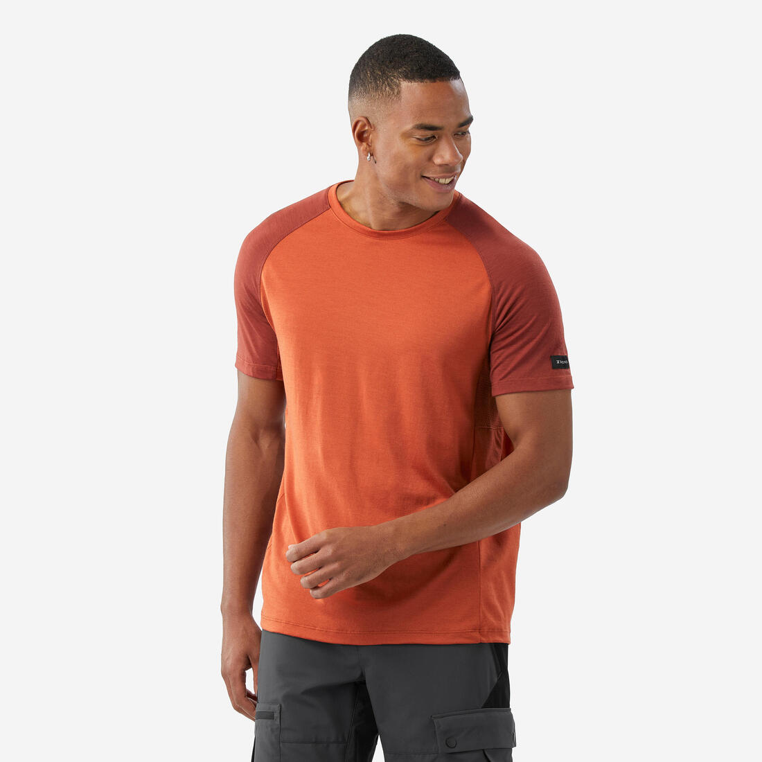T-shirt manches courtes en laine mérinos homme, Merino Resist
