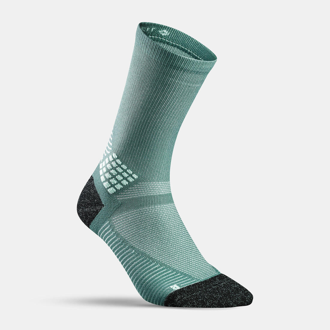 Chaussettes de randonnée hautes (2 paires) adulte, Hike 500