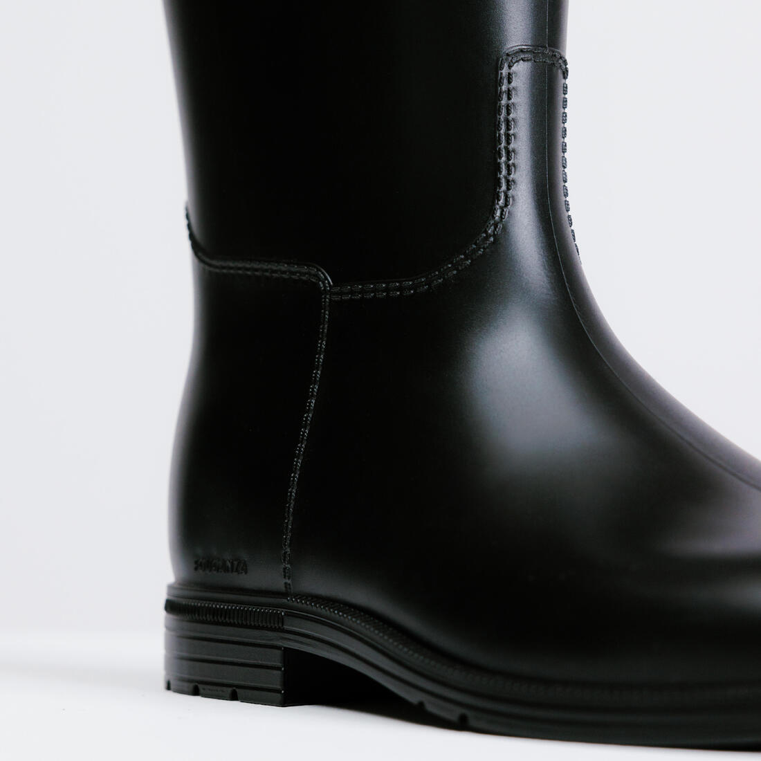 Bottes équitation adulte - 100 noir