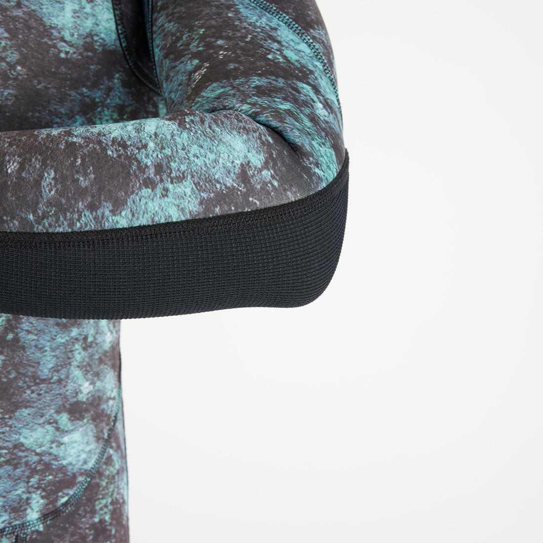 Shorty chasse sous-marine néoprène 2.5mm homme - SPF 900  manches longues camo
