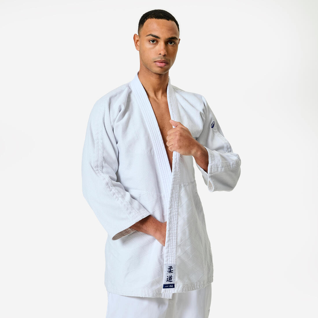 Kimono de judo léger et résistant, blanc ultra