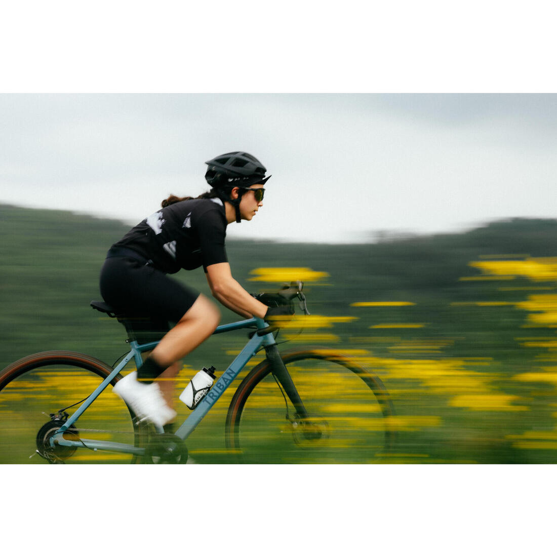 SELLE VÉLO GRAVEL / ROUTE / VTT CONFORT 155MM UNISEXE