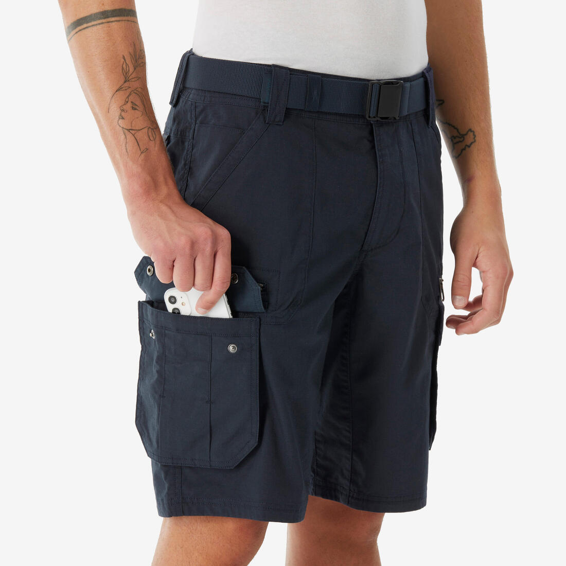 Short de randonnée homme, NH500 Cargo