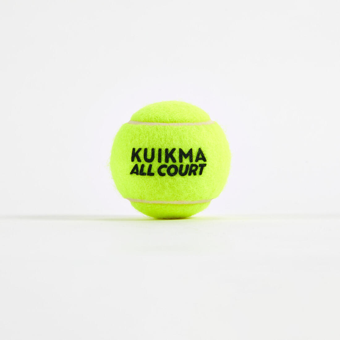 Balle de tennis polyvalente entrainement tube de 4, Kuikma All Court
