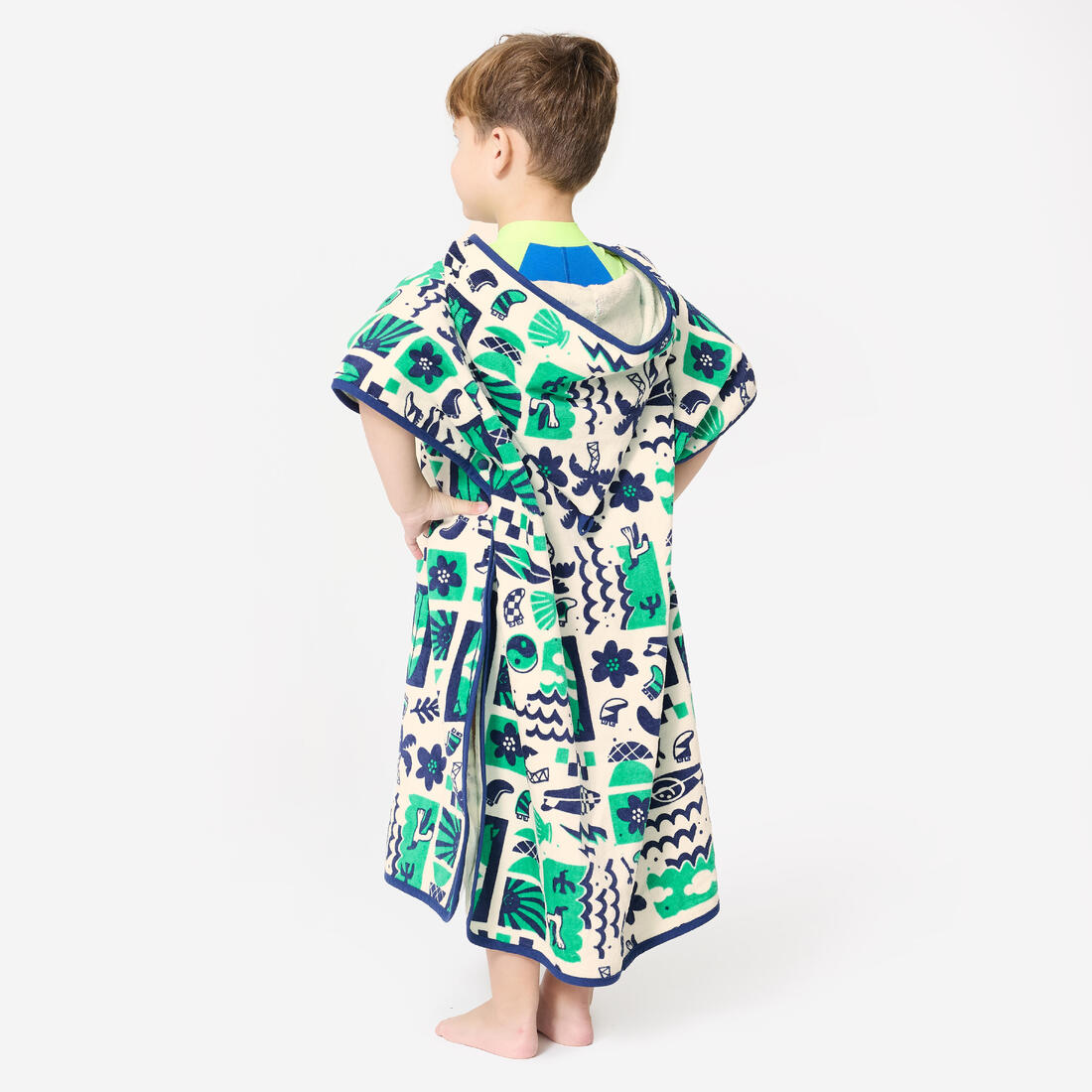 Poncho surf 500 junior (110 à 135 cm) surfy