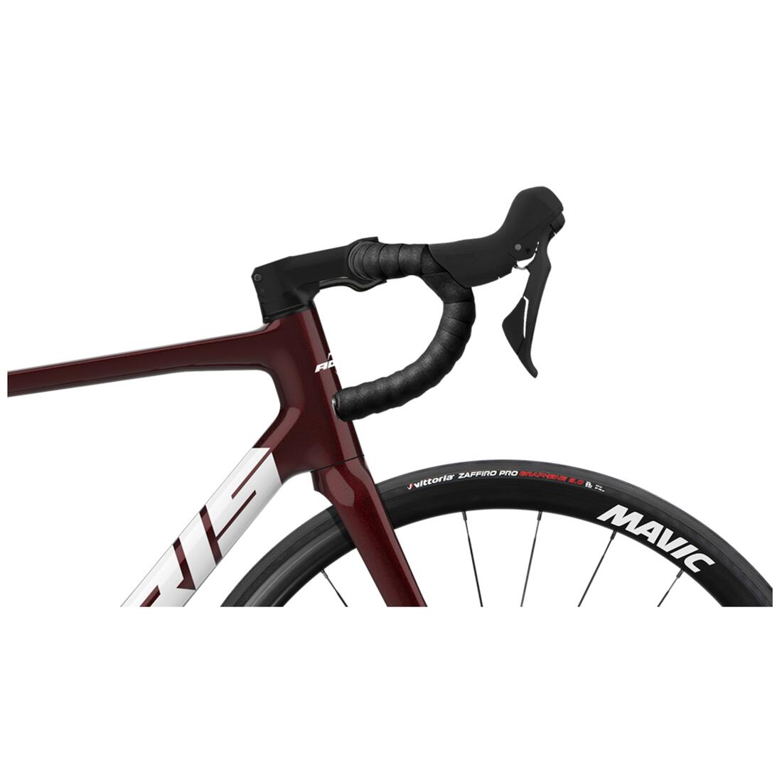 Vélo de route ADRIS endurance shimano 105 11V Rouge Grenat
