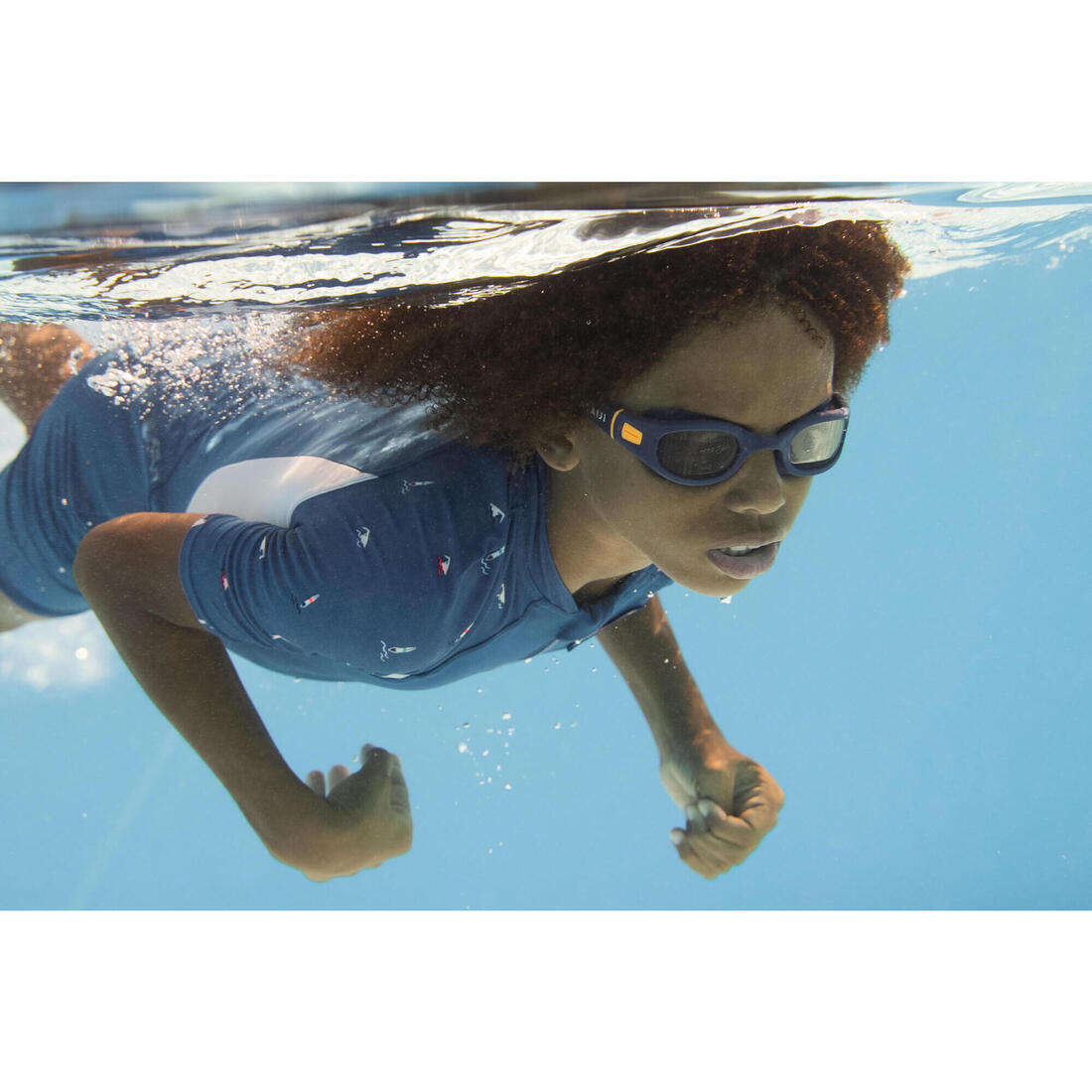 Lunettes De Natation SOFT - Verres Clairs - Petite Taille