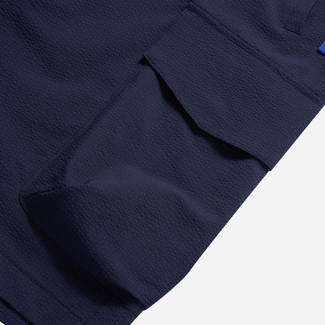 Short Seerucker unisexe, Lifetech, Bleu asphalte