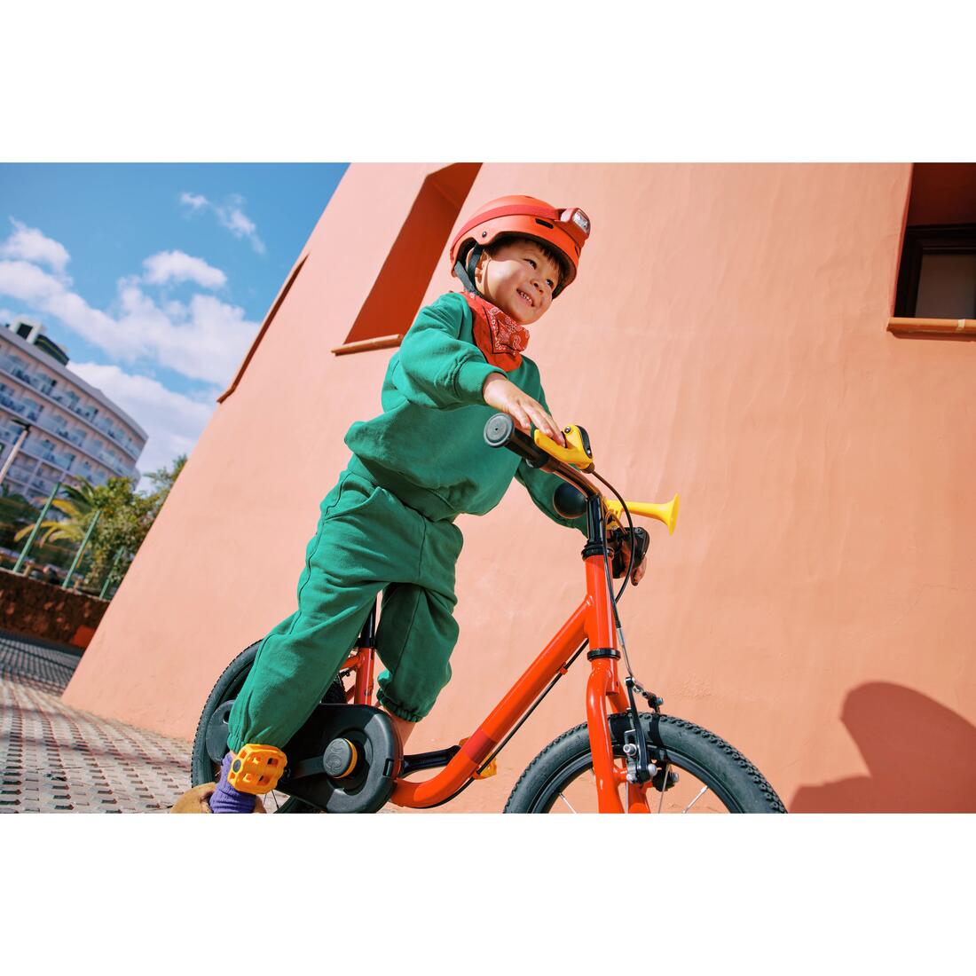 VELO ENFANT 2EN1 DRAISIENNE 3-5 ANS 14 pouces - DISCOVER 500