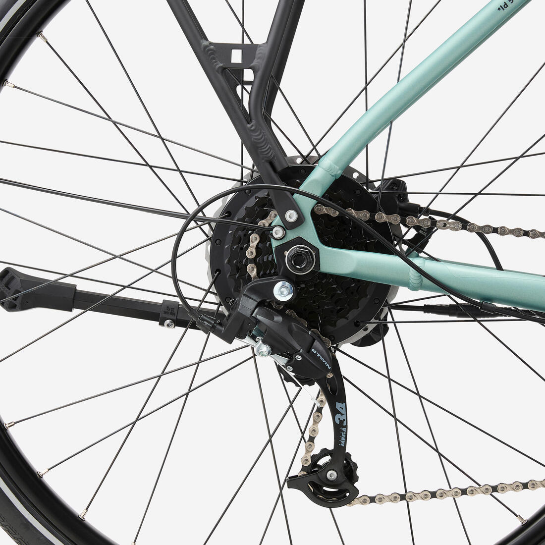 Velo ville longue distance 500 assistance electrique cadre bas.