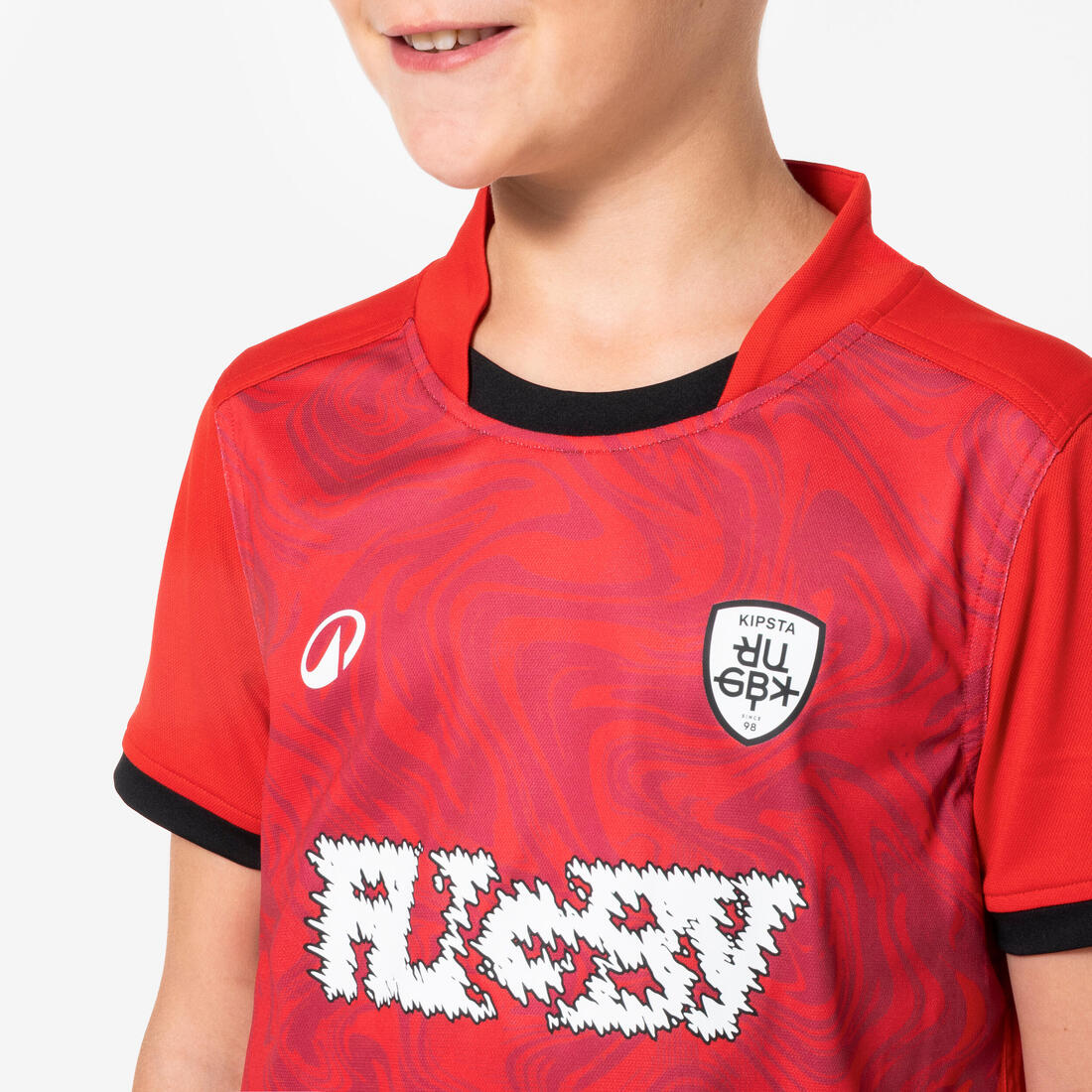 Maillot manches courtes de rugby enfant - r100