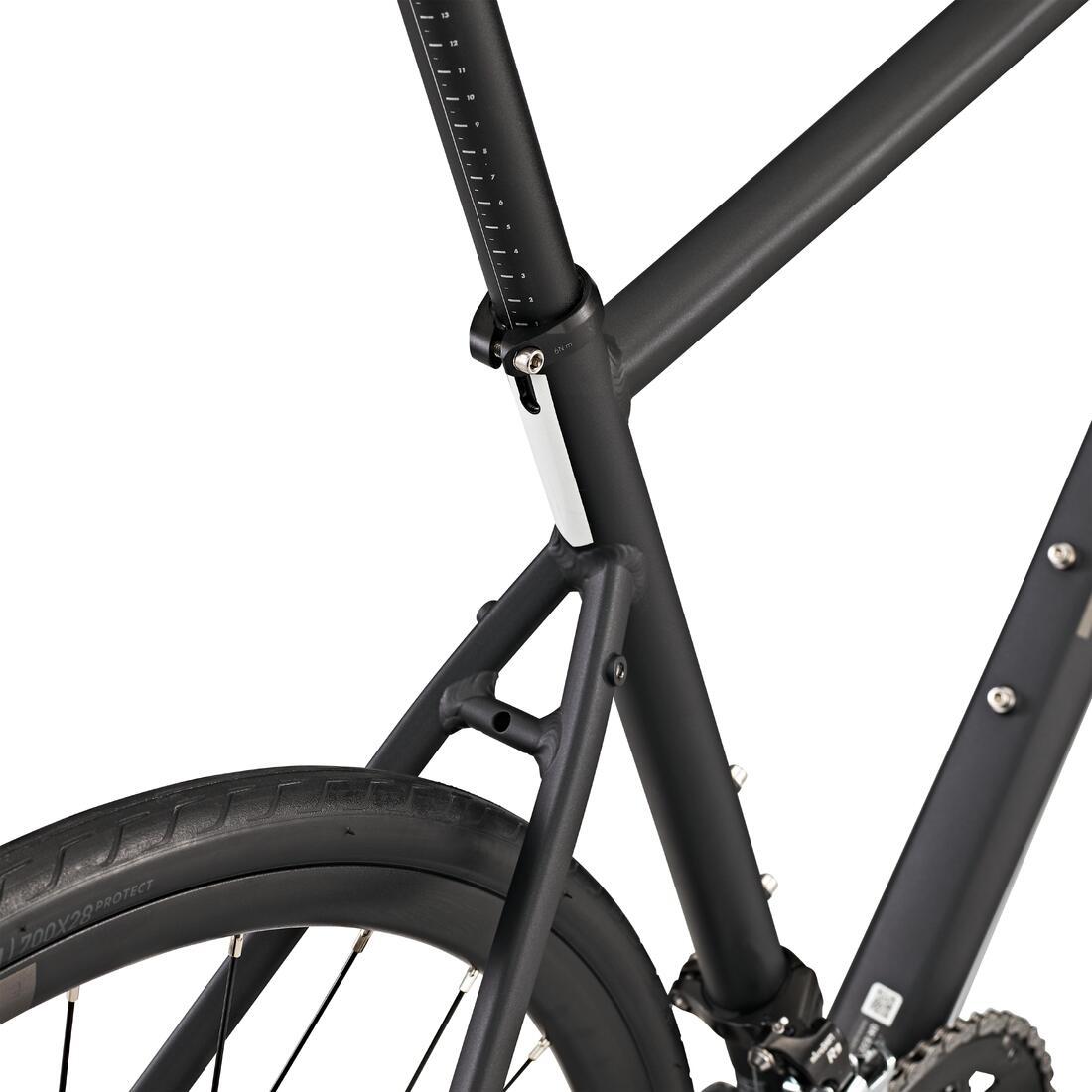 VELO ROUTE CYCLOTOURISTE RC500 MICROSHIFT 9V GRIS