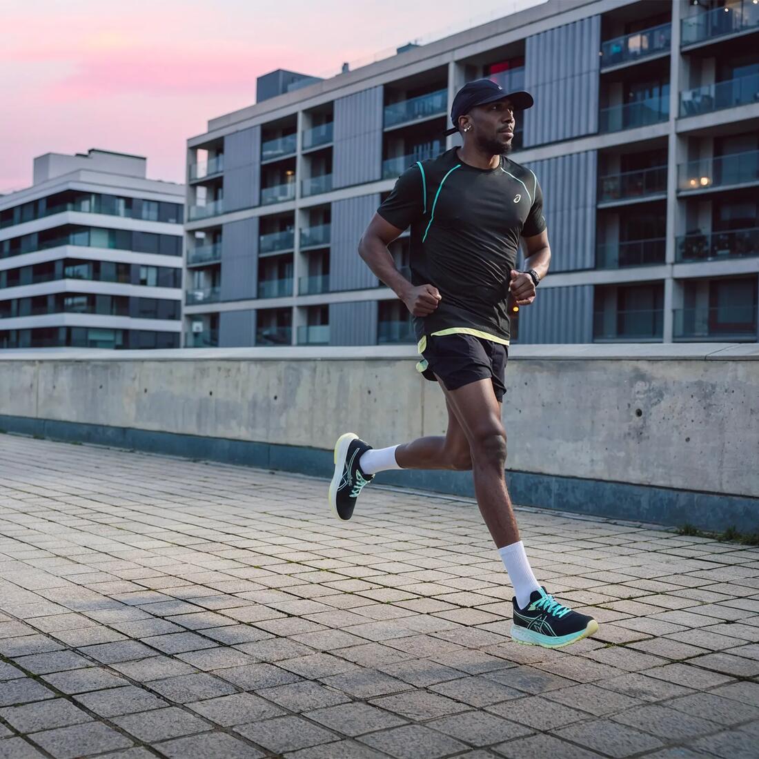 Chaussures de running Homme, Asics Gel Stratus 5 gris et