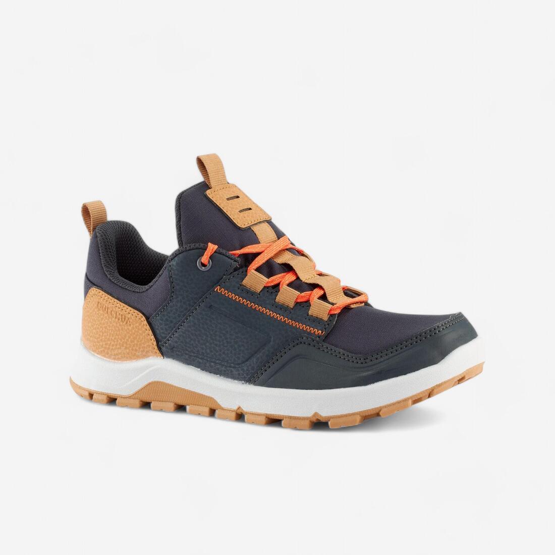 Chaussures de randonnée à lacets déperlantes 35 au 38 enfant, NH500