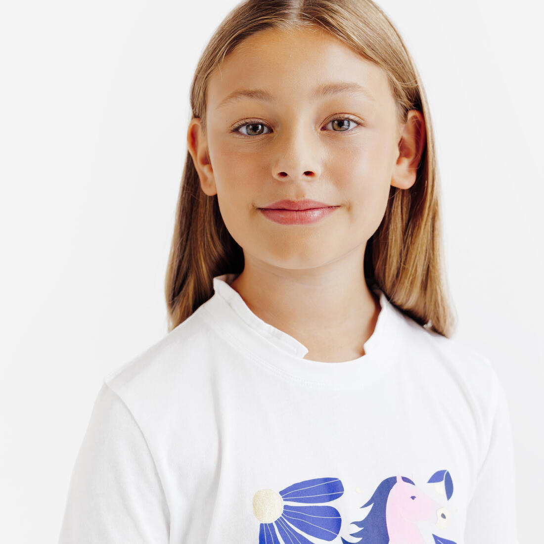 Polo manches courtes équitation MAGIC junior print all over