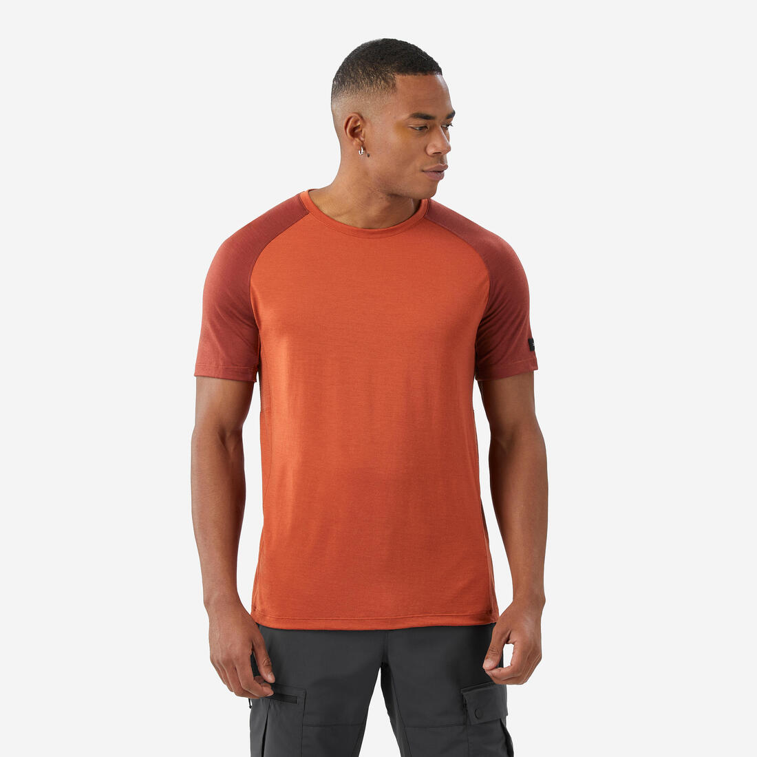 T-shirt manches courtes en laine mérinos homme, Merino Resist