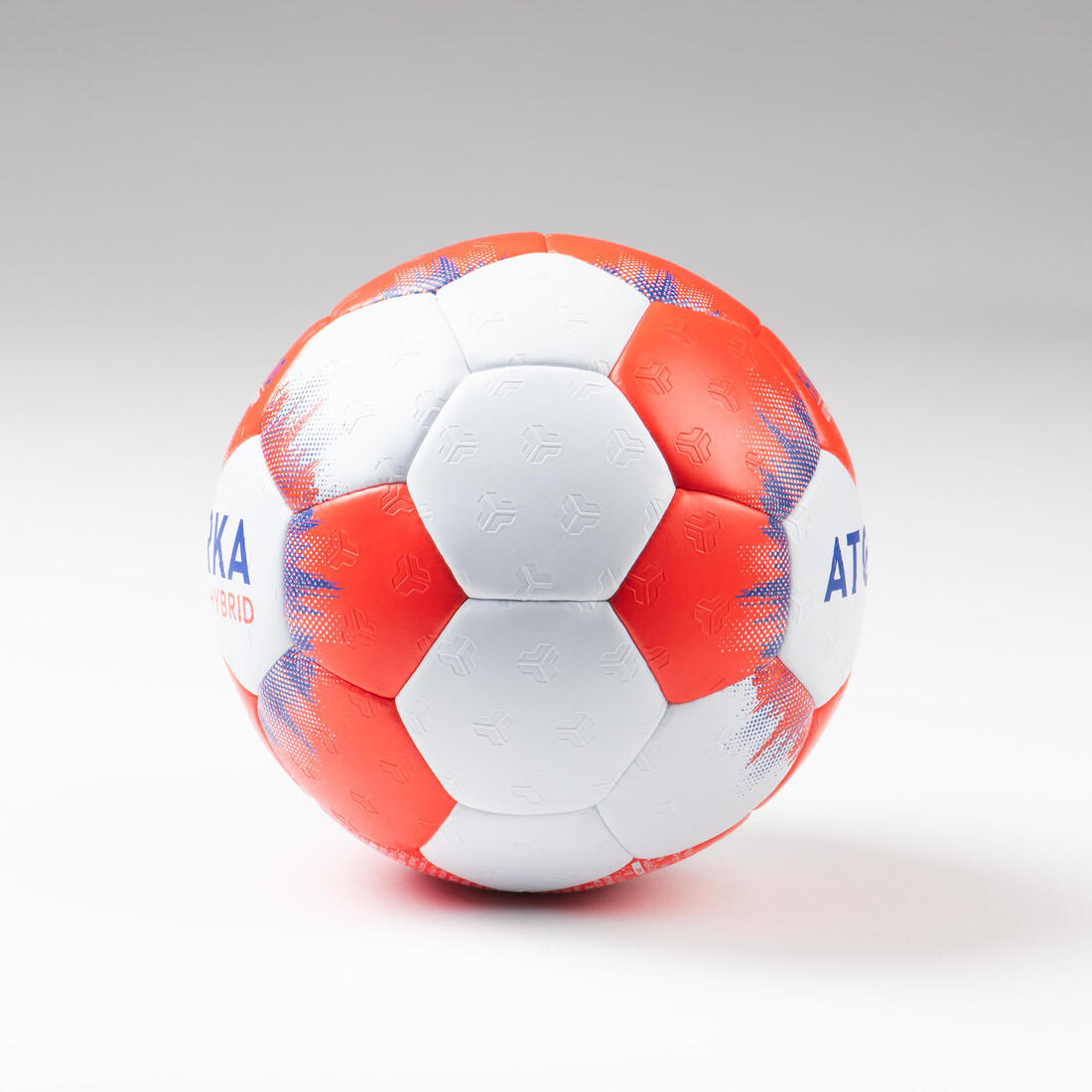 Ballon de handball taille 1 - hb500 hybride bleu/gris