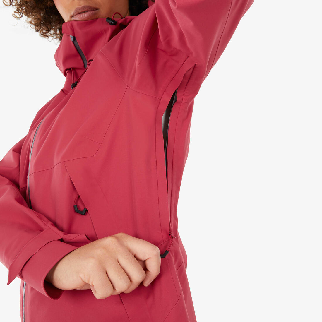 Veste de randonnée montagne imperméable femme, MH500