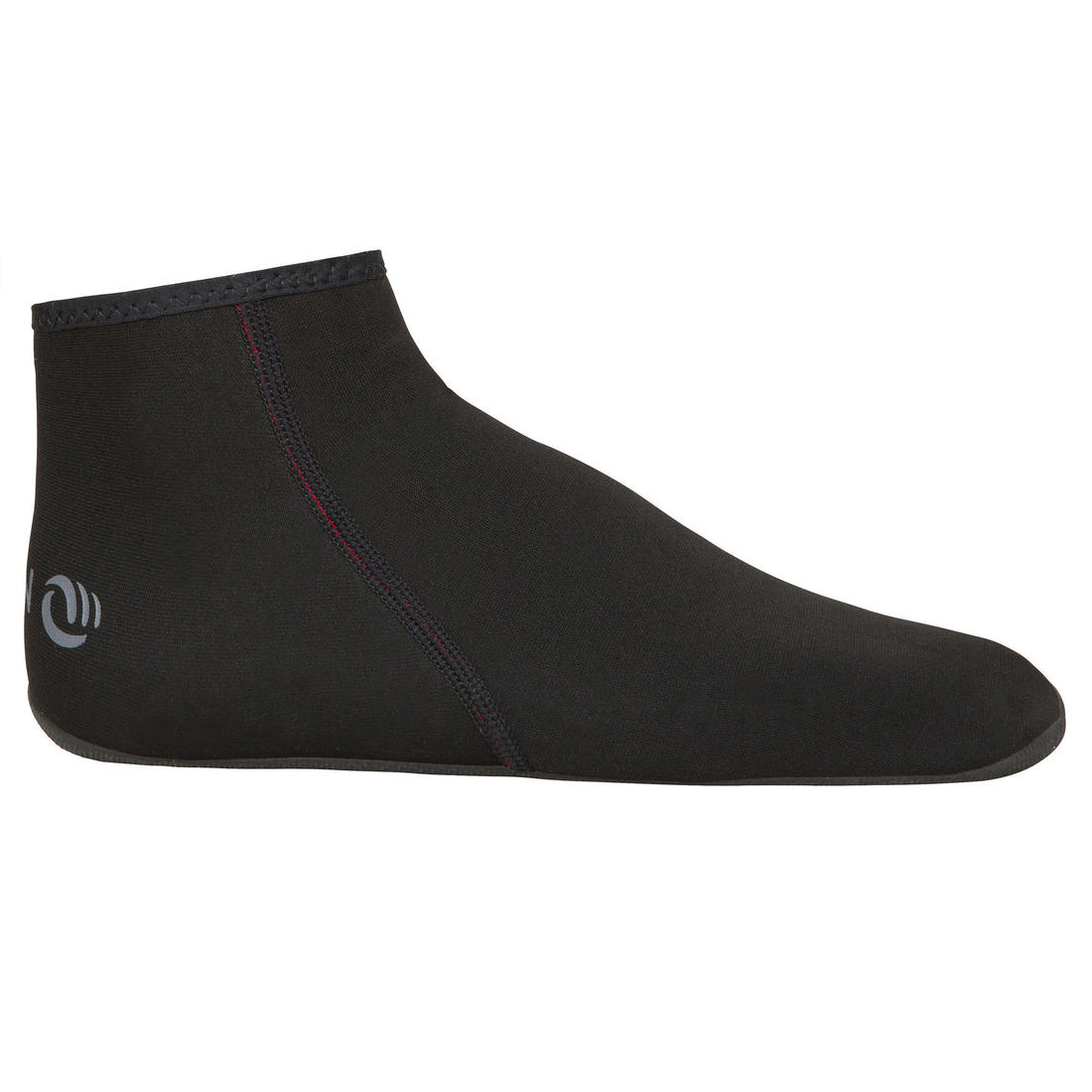 Chaussette surf bodyboard 100 néoprène 2mm noir