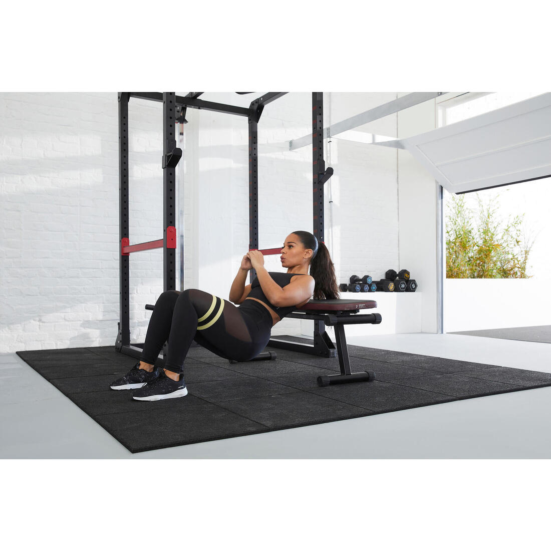 ÉLASTIQUE GLUTE BAND MUSCULATION FESSIERS 14KG GRAND connecté