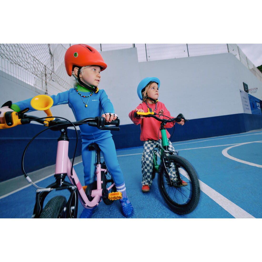 Casque velo enfant 47-55 cm, play 500