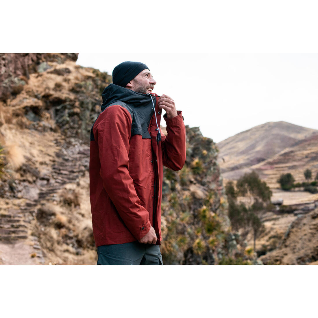 Bonnet en laine merinos de trekking - mt500