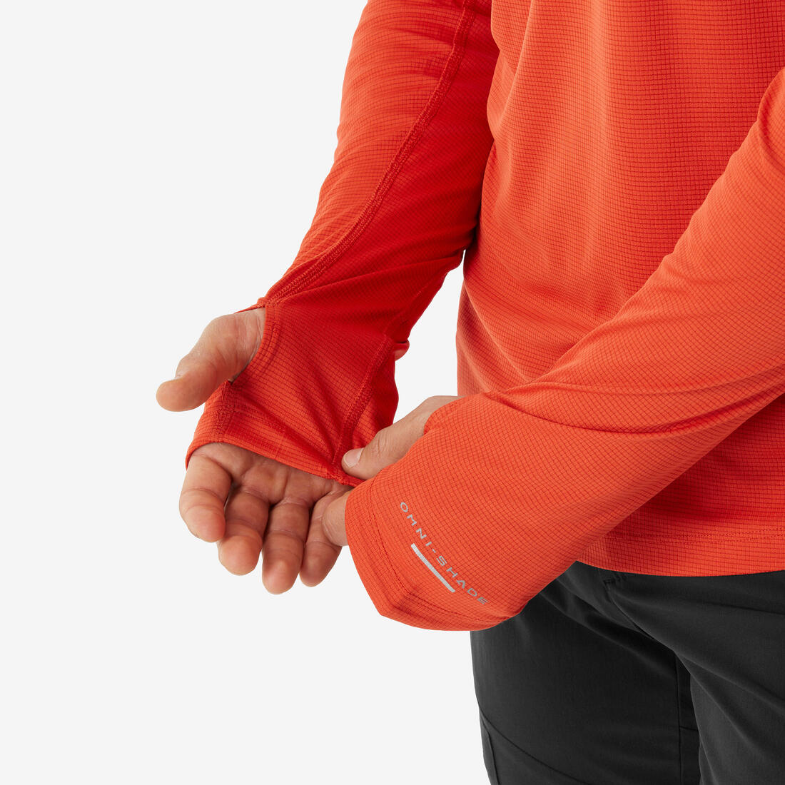 T-shirt manches longues de randonnée - Columbia Stealth Spring LS RED - Homme
