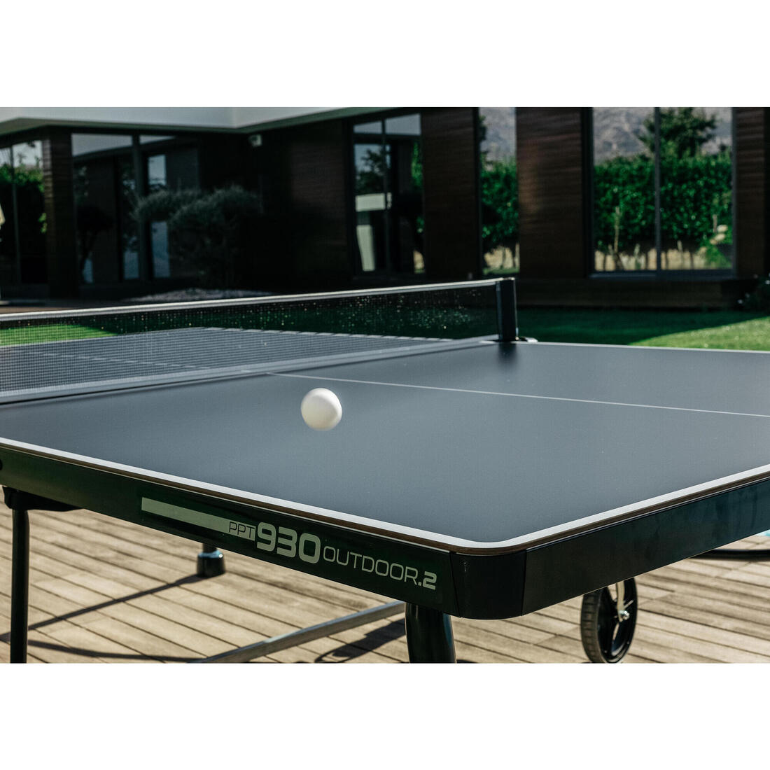 TABLE DE PING PONG EXTÉRIEURE PPT 930.2 NOIRE